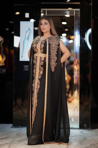 BLACK KAFTAN